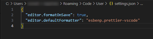 settings.json